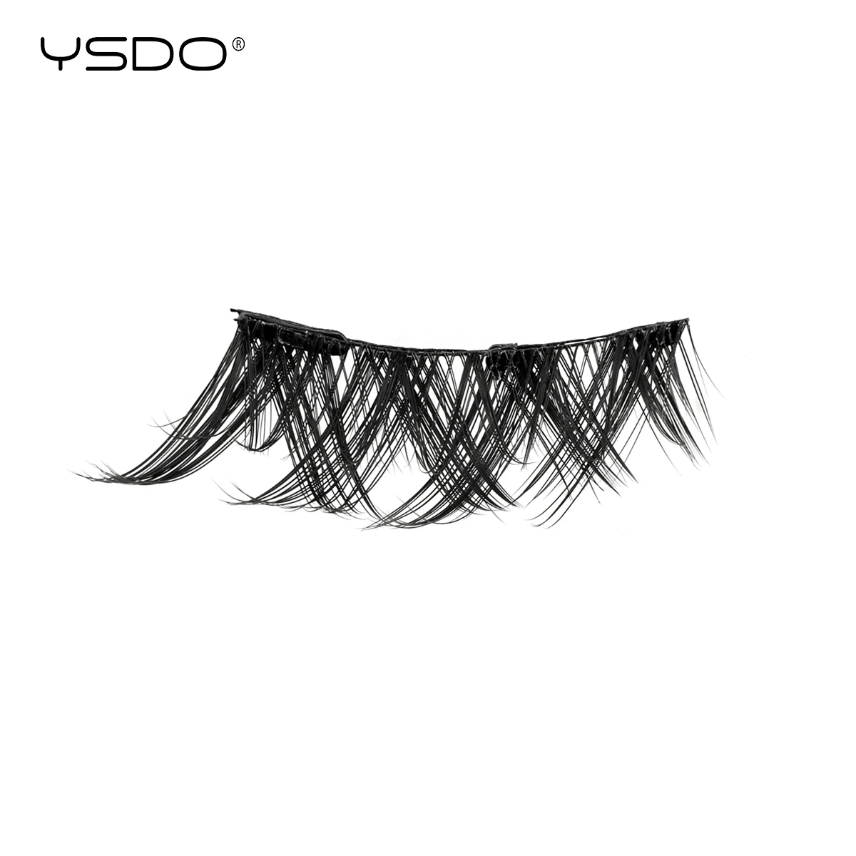 YSDO Magnetische Wimpern, 1/2 Paar, kein Kleber erforderlich, magnetische falsche Wimpern mit Pinzette, wiederverwendbar, natürliche, lockige Wimpern, Faux Cils Make-up – Detail 19