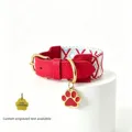 red collar tag