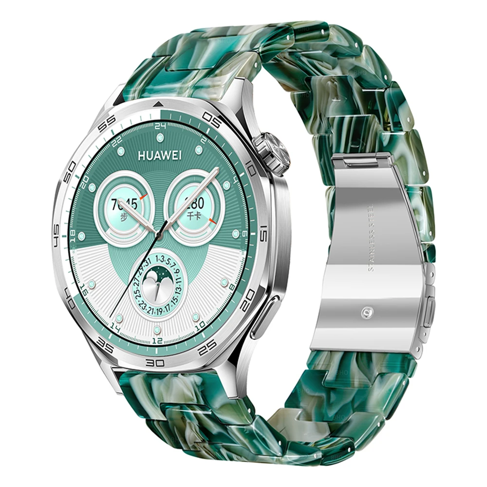 

Универсальный ремешок из смолы с тремя бусинами 20 мм 22 мм для Honor Watch SE/Sia Watch S1 S2 S3 S4, ремешок для часов