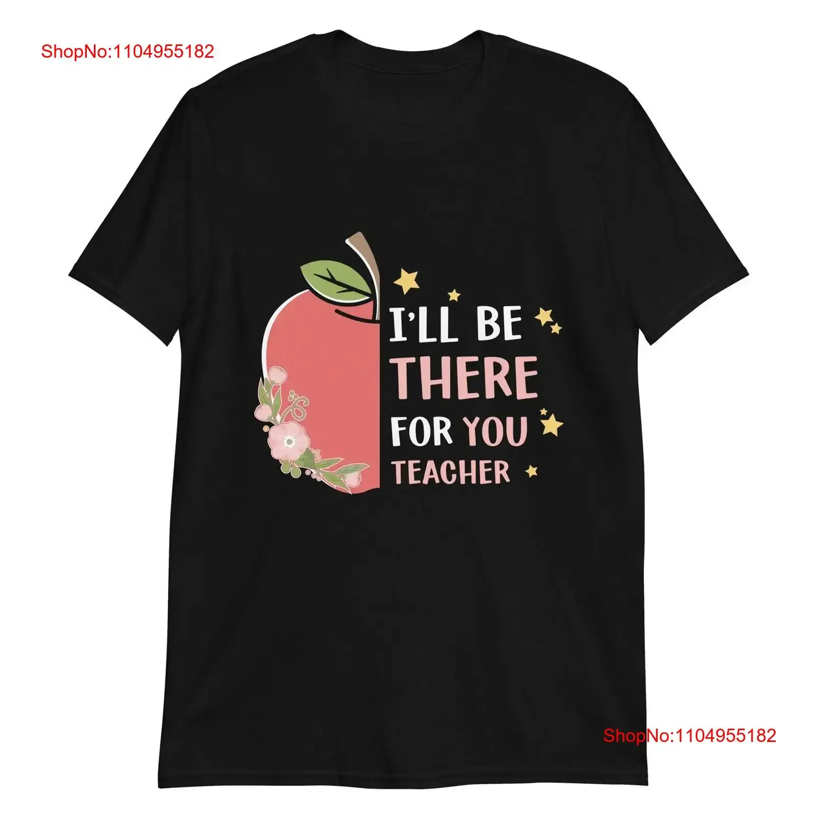 

Футболка Ill Be There For You для учителя «Снова в школу», винтажная стильная унисекс, модная, растянутая, универсальная, мягкая