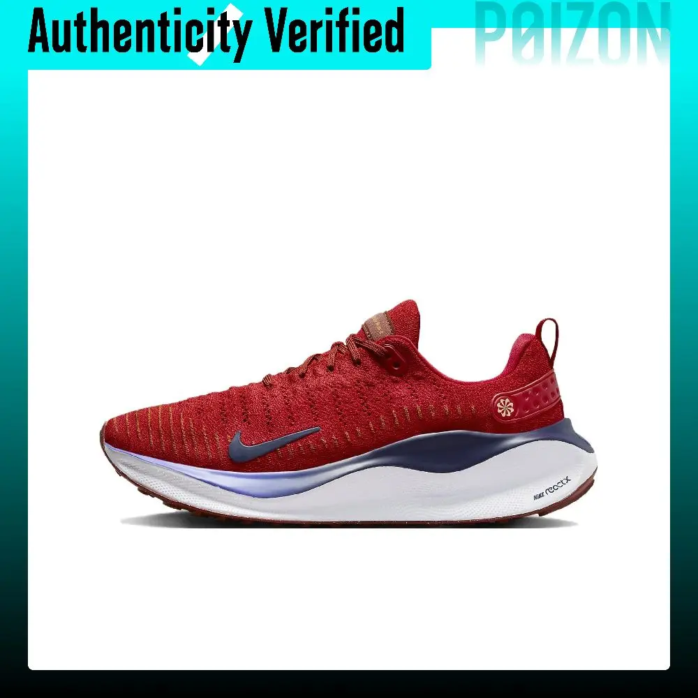 Nike Reactx Infinity 4 Running Shoes Men's Low-top Red DR2665-600