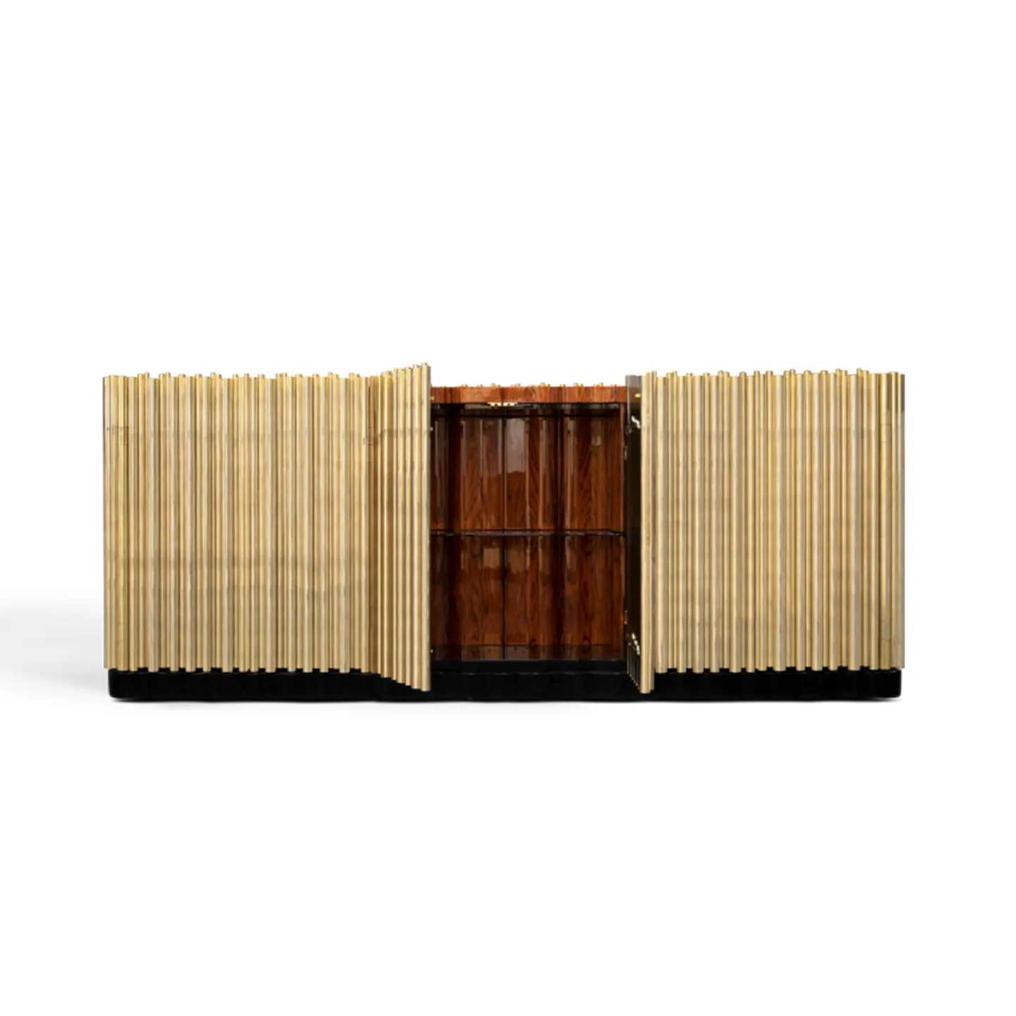 Stainless steel dining side cabinet villa home designer modern home high-end creative entrance cabinet