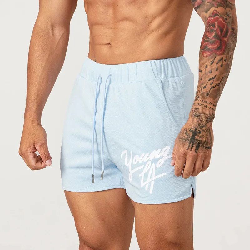 New Gym Sports Fitness Fashion shorts Men\'s Shorts Clothing Brand Jogger Outdoor Running Basketball Training Shorts Beach Pants