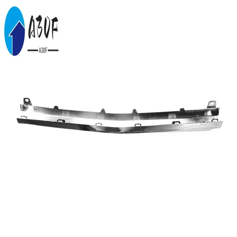 

A30F-3Pcs Front Bumper Lower Lip Splitter Chrome Trim Strip For Mercedes-Benz C-Class W205 2058851474 A2058851574 A2058852500