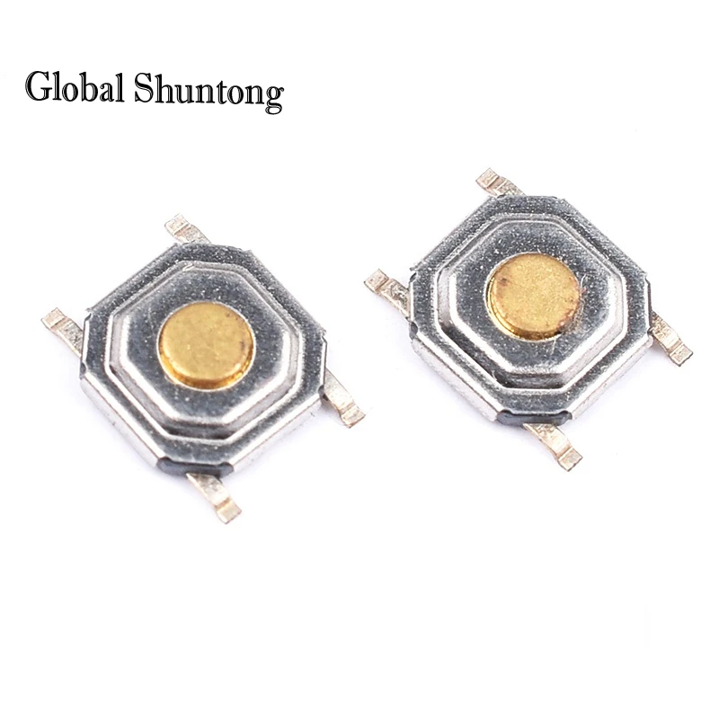 

200PCS Tact Switch Silicone Button Micro 3*4*2mm 3x6x4.3mm 2Pin 3x6x2.5mm 4*4*1.5mm SMD 4 Feet