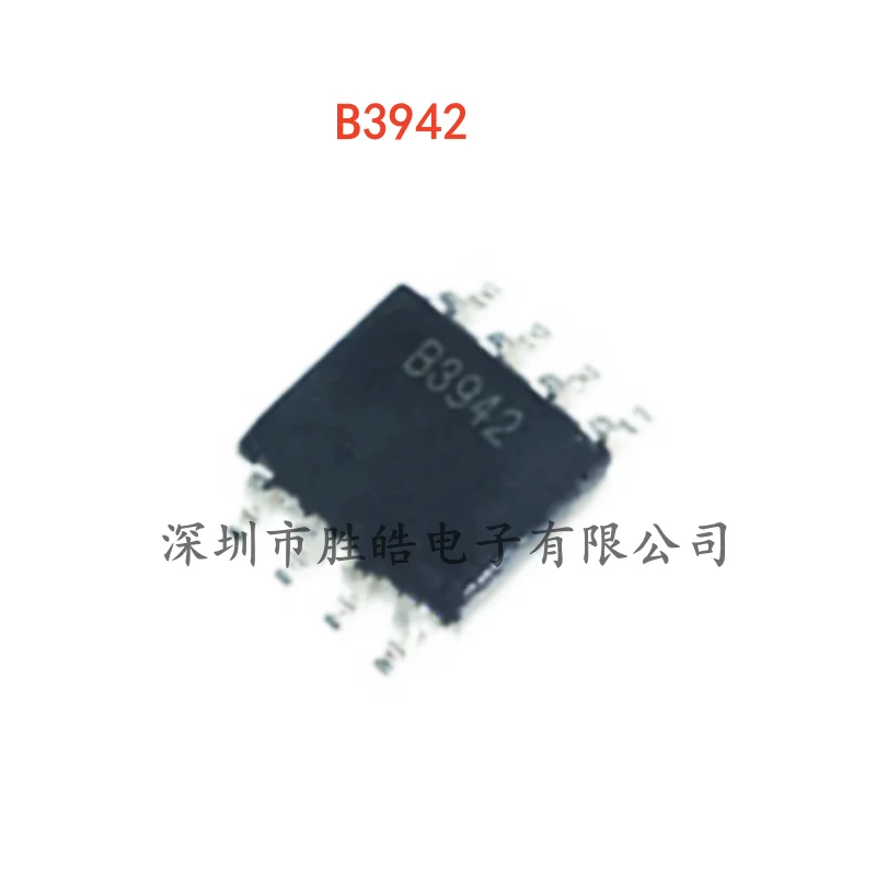 (10PCS)  NEW   B3942  B3942G-N-P Composite MOS Transistor  High-Voltage Board Chip Commonly Used  SOP-8  Integrated Circuit