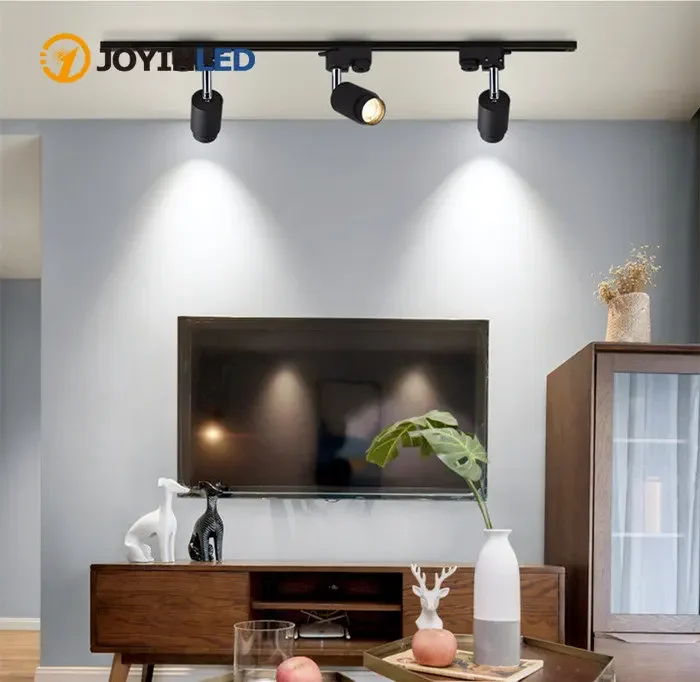 LED Ceiling Light Led Track Light Ceiling Lamp Fixture Track Lighting Rail Spot Lights Led Track Rail Spotlight Clothing Shop
