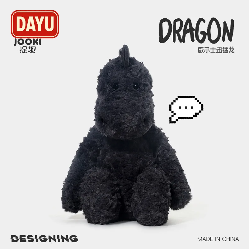 Pluszak Welsh Raptor, uroczy miękki dinozaur, wypchana lalka, poduszka do spania, przytulanka, prezent urodzinowy dla dziewczynek, uroczy pluszowy dinozaur.