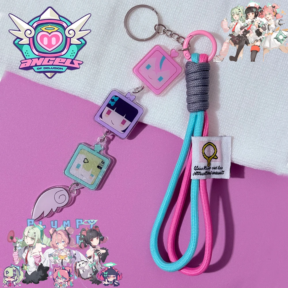 Llavero de acrílico de cosplay de Sunna Aria Nangong Uha de Zenless Zone Zero Angels of Delusion, accesorio para mochila