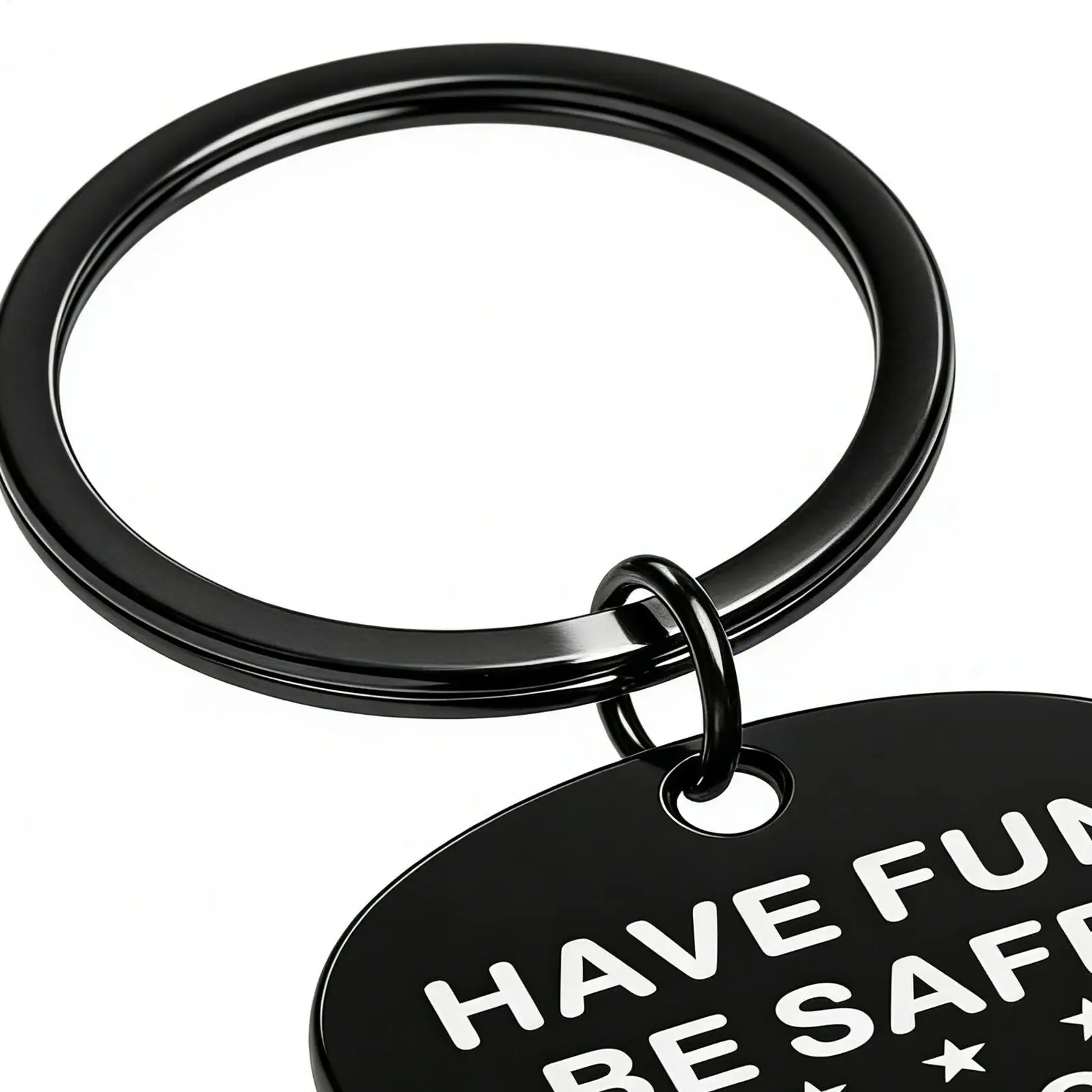 مفتاح سلسلة مضحك روح الدعابة كيرينغ محفظة حقيبة سحرية المفاتيح من الأم للطفل بنين الشباب ابن ابنة الأسرة الأصدقاء عيد الميلاد #5