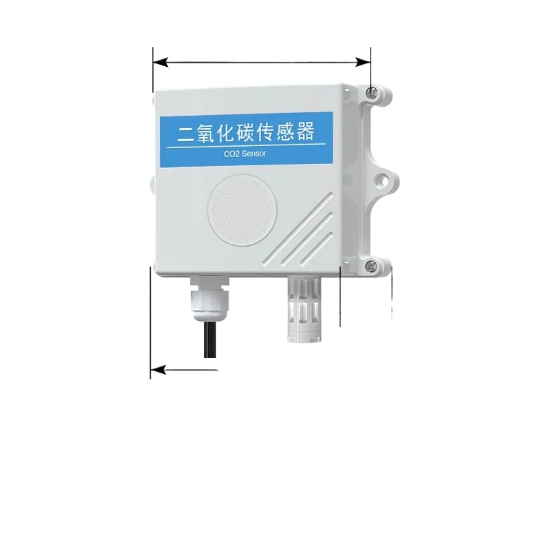 Carbon dioxide sensor detector, CO2 gas concentration detector, alarm transmitter RS485