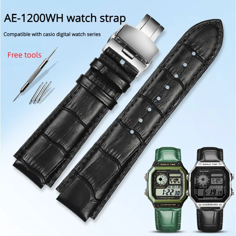 �y�Z�[�����zAE1200 �{�v�X�g���b�v�J�V�I G-Shock AE-1200WH/1300/1000 A159 A158W A168 F91w �j���C�����ꂽ���v�u���X���b�g���v�o���h