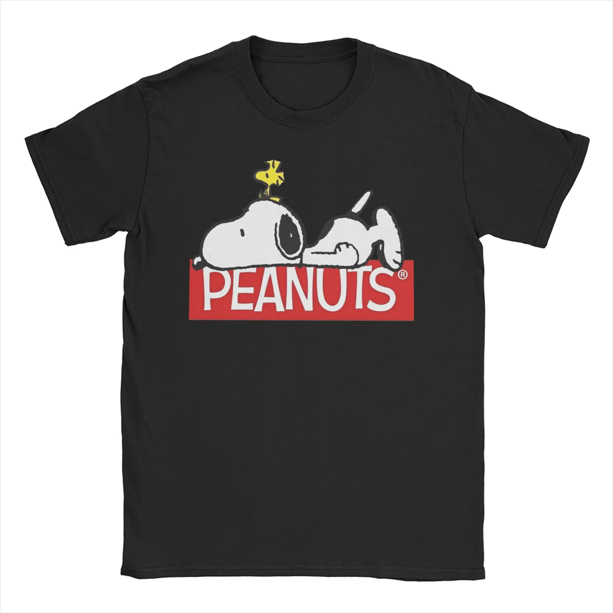 Snoopy Peanuts Graphic Printing T Shirt for Men Women  100% Cotton  Tee Shirt Clothing