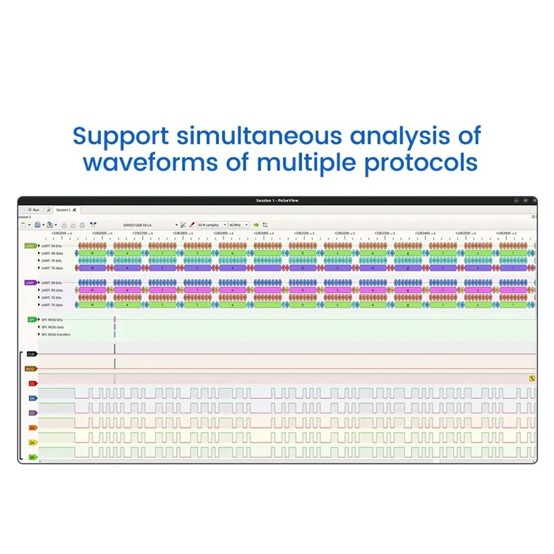 Slogic Combo 8 Slogic Analyzer Daplink Cklink Debugger Tool Durable Easy Install Easy To Use White