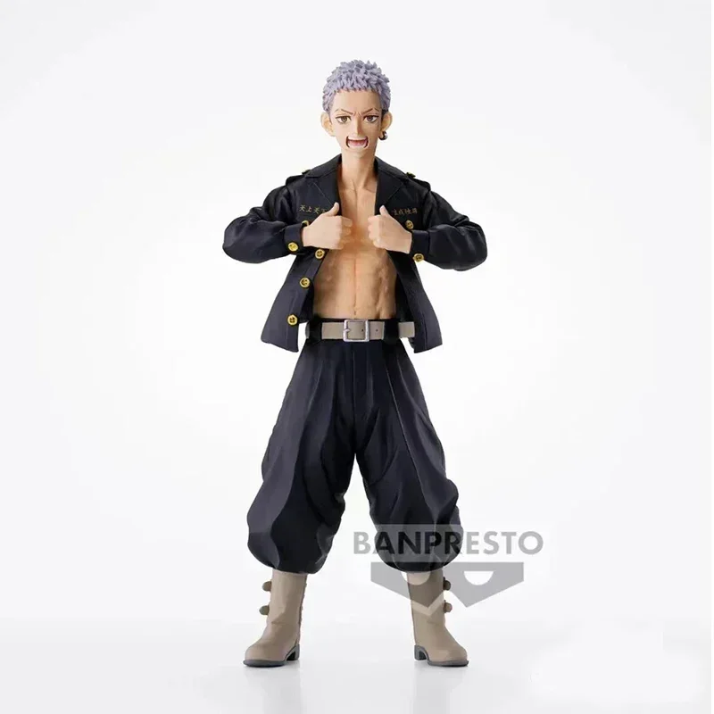 Original BANPRESTO Tokyo Revengers Mitsuya Takashi Ver. PVC Anime Action Figures Model Collection Christmas Gift for Boys