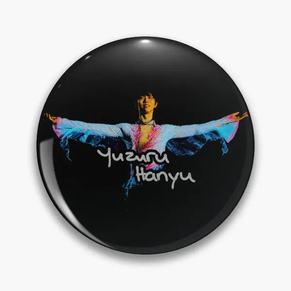 Yuzuru Hanyu Мягкая пуговица, металлическая брошь, значок с мультяшным воротником, креативный модный декор, булавка для лацкана, ювелирное изделие для влюбленных, подарок, одежда, шляпа