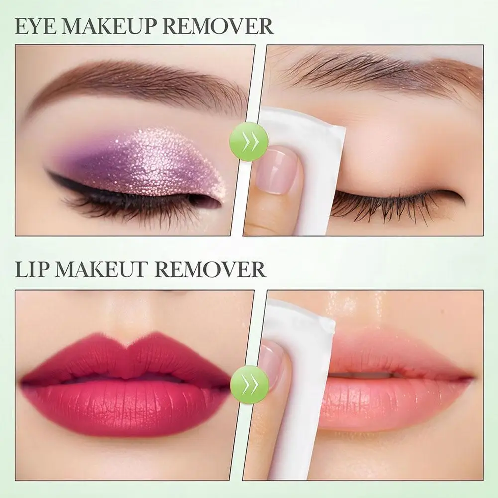 Gel eliminador de pestañas, Aloe, cereza, perfumado, limpieza profunda, suave, no irritante, eliminación rápida, maquillaje de labios y ojos, Gel removedor Original