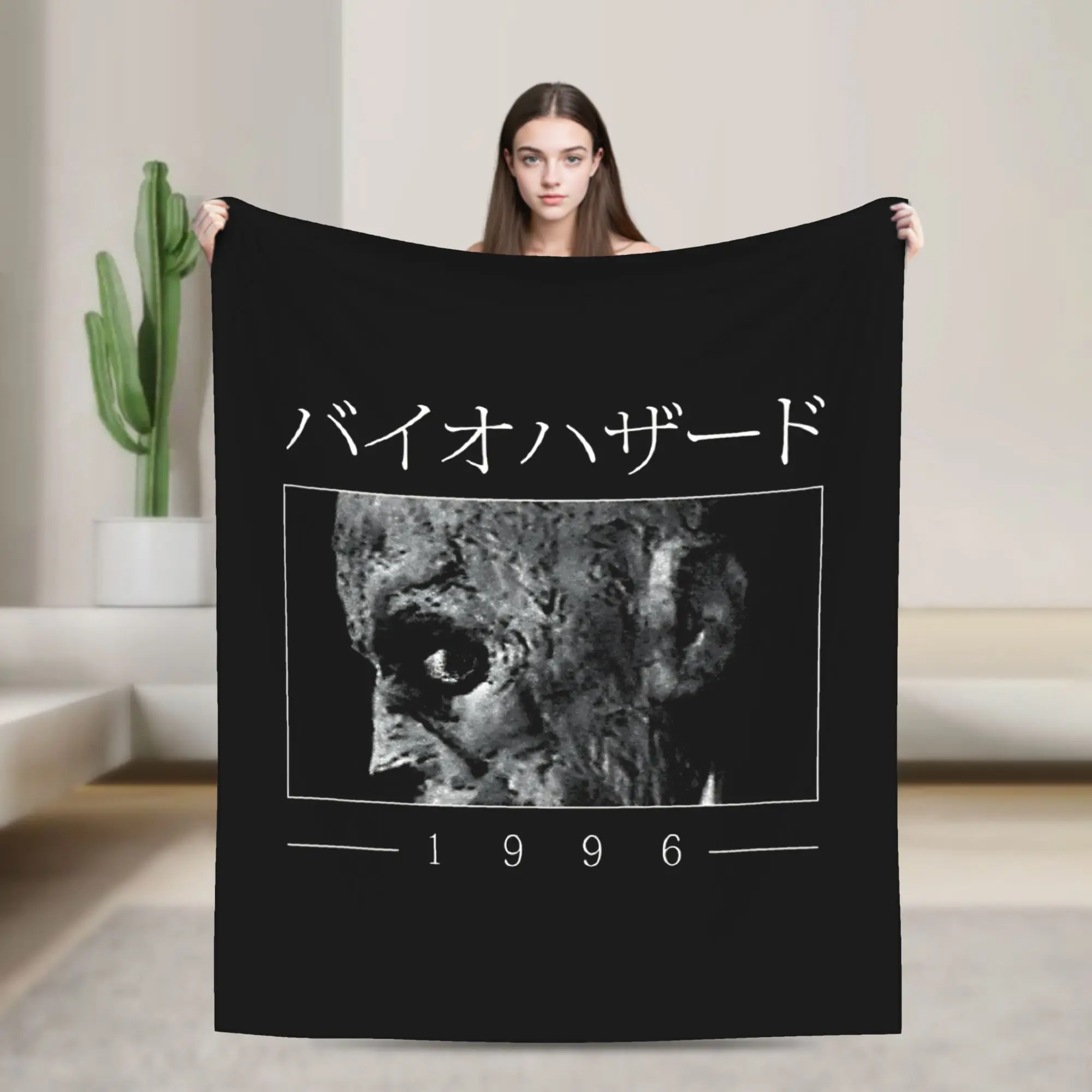 1996 خطر سايلنت هيل البطانيات الفانيلا الديكور متعددة الوظائف سوبر الدافئة رمي البطانيات ل أريكة سيارة الفراش يلقي #2