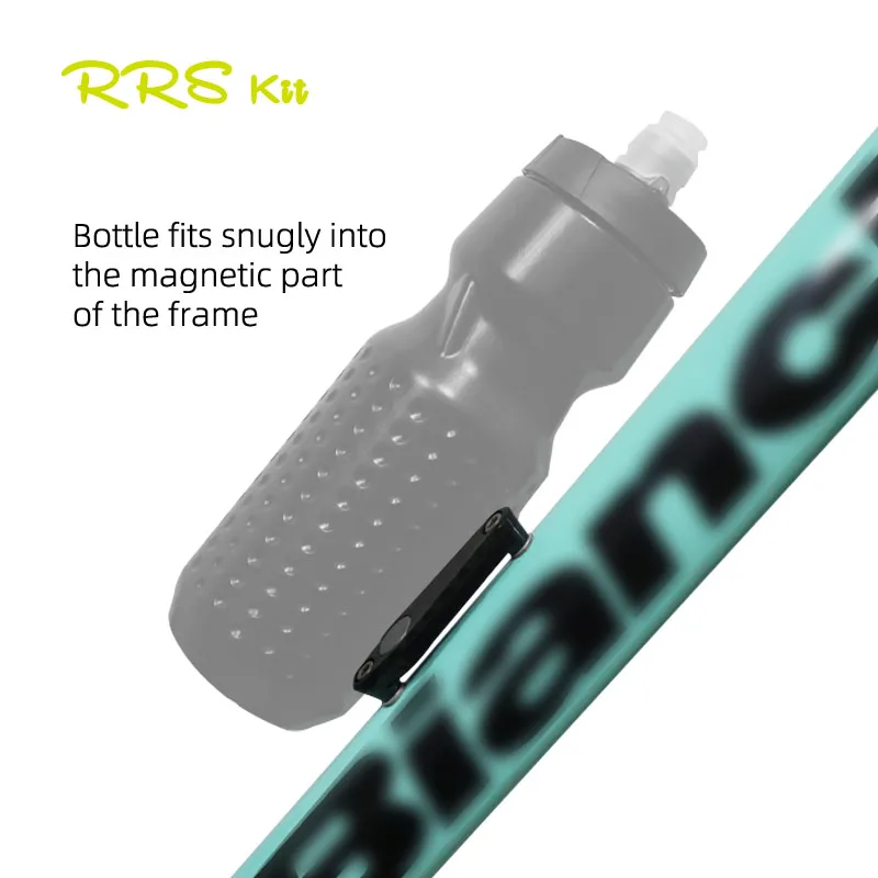 Magnetic bottle mount cage Bike Bicycle Water Bottles out sports Water Bottle710ml Flask Pressing Outdoor Portable