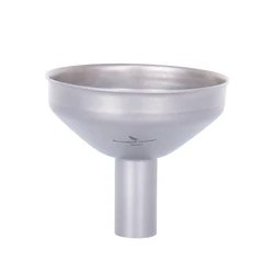 Boundless Voyage Trekking Accessories Mini Titanium Funnel Outdoor Camping Tableware Oil Liquid Water Wine Funnel