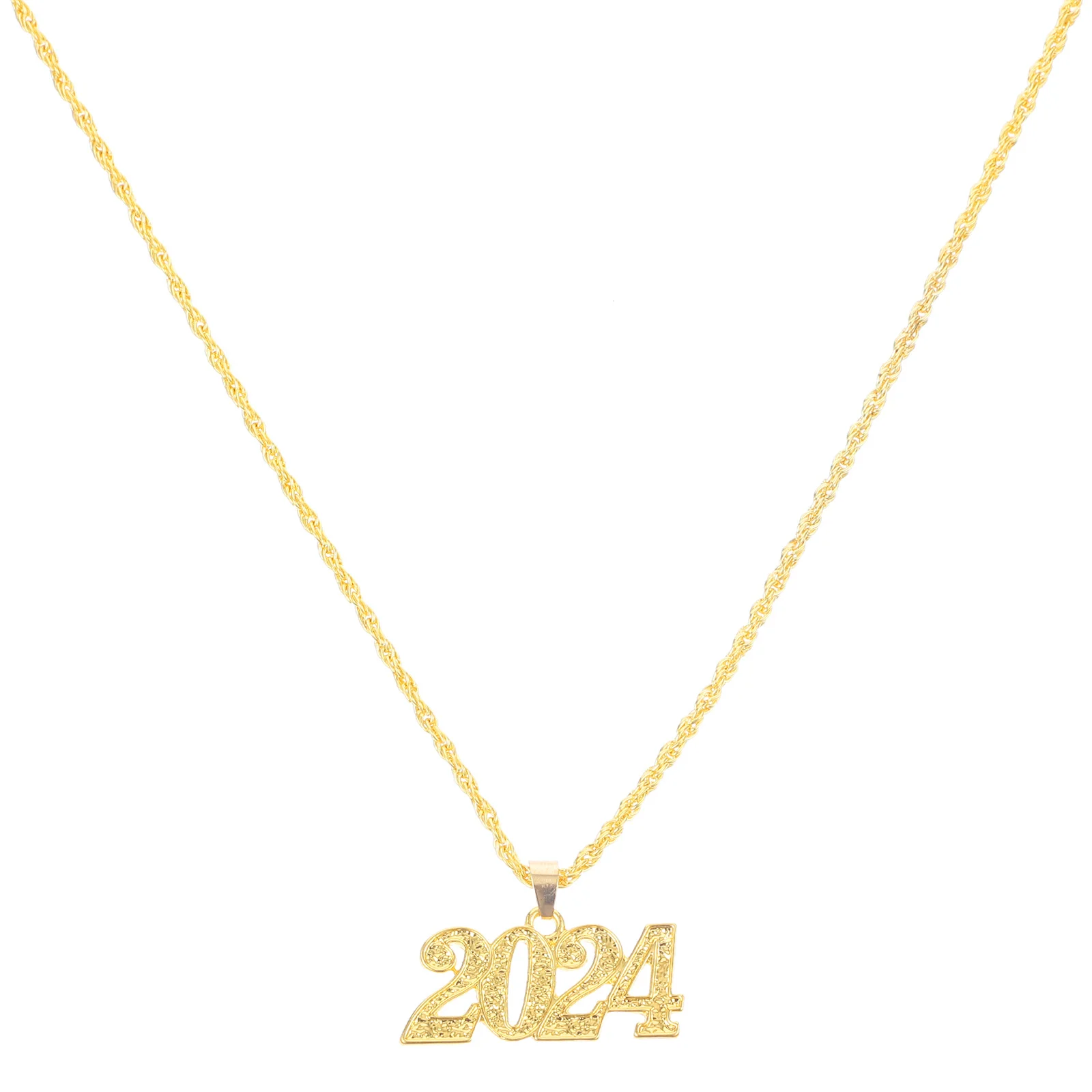 التخرج 2024 قلادة قلادة سبائك الزنك قابل للتعديل سلسلة تصميم فريد مجوهرات التخرج هدية غراد هدية 2024