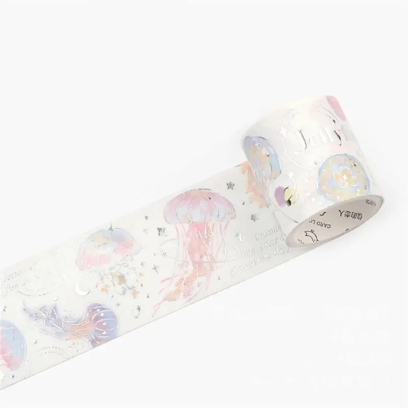 Vintage Feathers Flowers Bird Masking Washi Tape Retro Ins Decorative Adhesive Material Sticker Label Scrapbooking