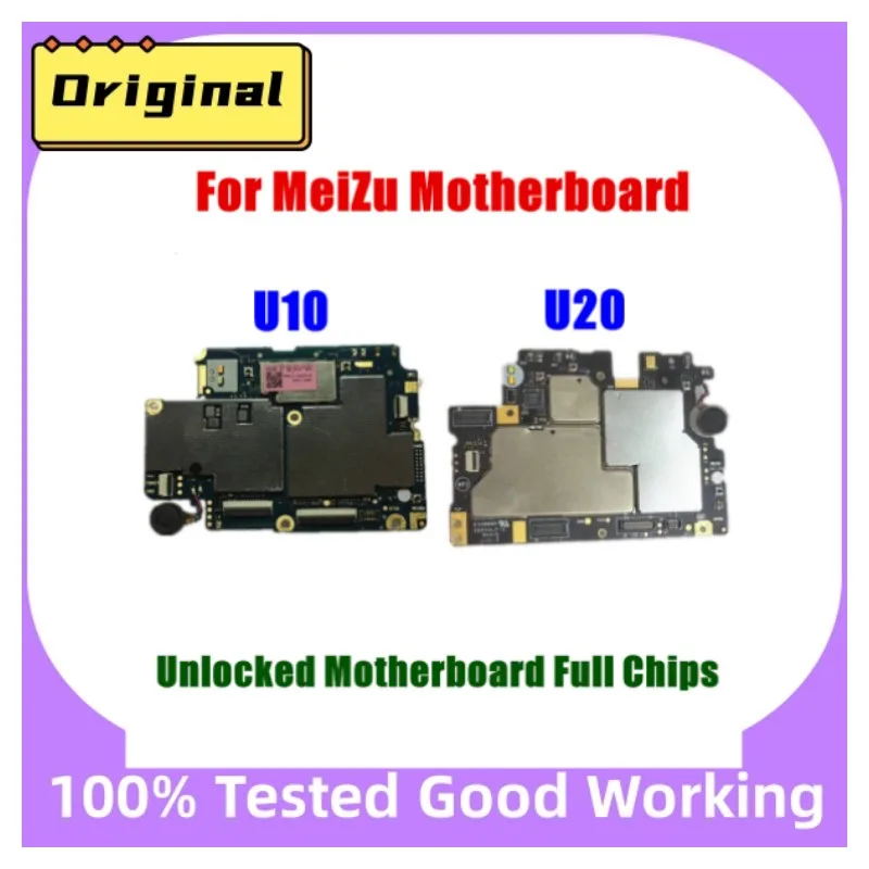 Unlocked Electronic Panel Mainboard Motherboard Circuits Flex Cable With Firmware For Meizu Meilan U10 U20