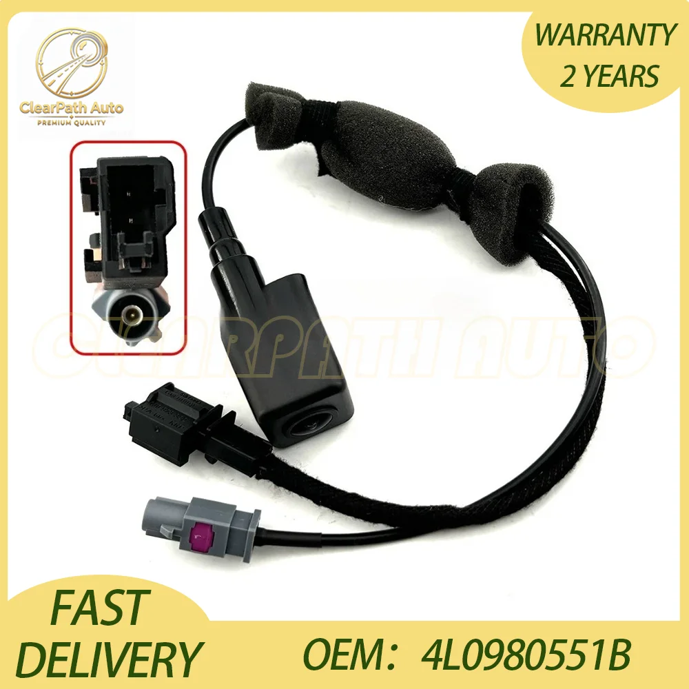 4L0980551B 4L0980551 Trunk Handle Back Up Rear View Reversing Camera Car 4L0 980 551 For Audi Q7 A6 C6 A8 D3