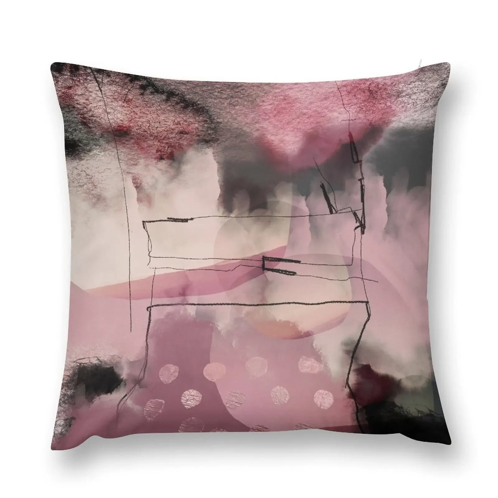 

Pink Obsession Throw Pillow Room decorating items Decorative Cushions For Living Room Cushion Cover Luxury pillow