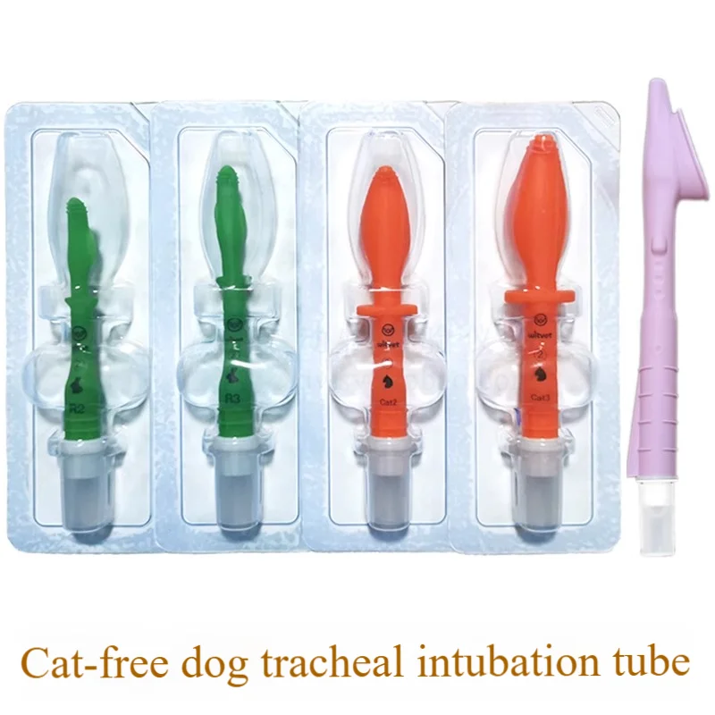 

V-Gel Ветеринарная трахеивая трубка для кошек, собак, кроликов — слепая и пневматическая эндотрахеальная интубация для кошек, собак, кроликов | Анестезия