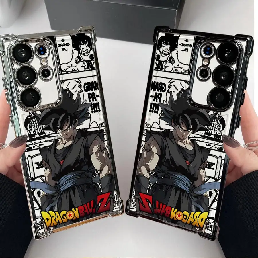 

Clear Cover Case for Samsung Galaxy S22 Ultra S23 S21FE S25 Plus S25 Edge S25 Ultra S24 S20 FE Anime DragonS BallS