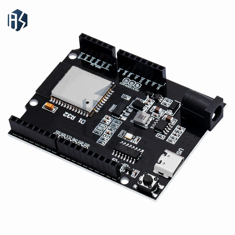 for Wemos D1 R32 ESP32 Development Board - Type-C USB, WiFi/Bluetooth, 4MB Flash, CH340G Chip,for Arduino-Compatible