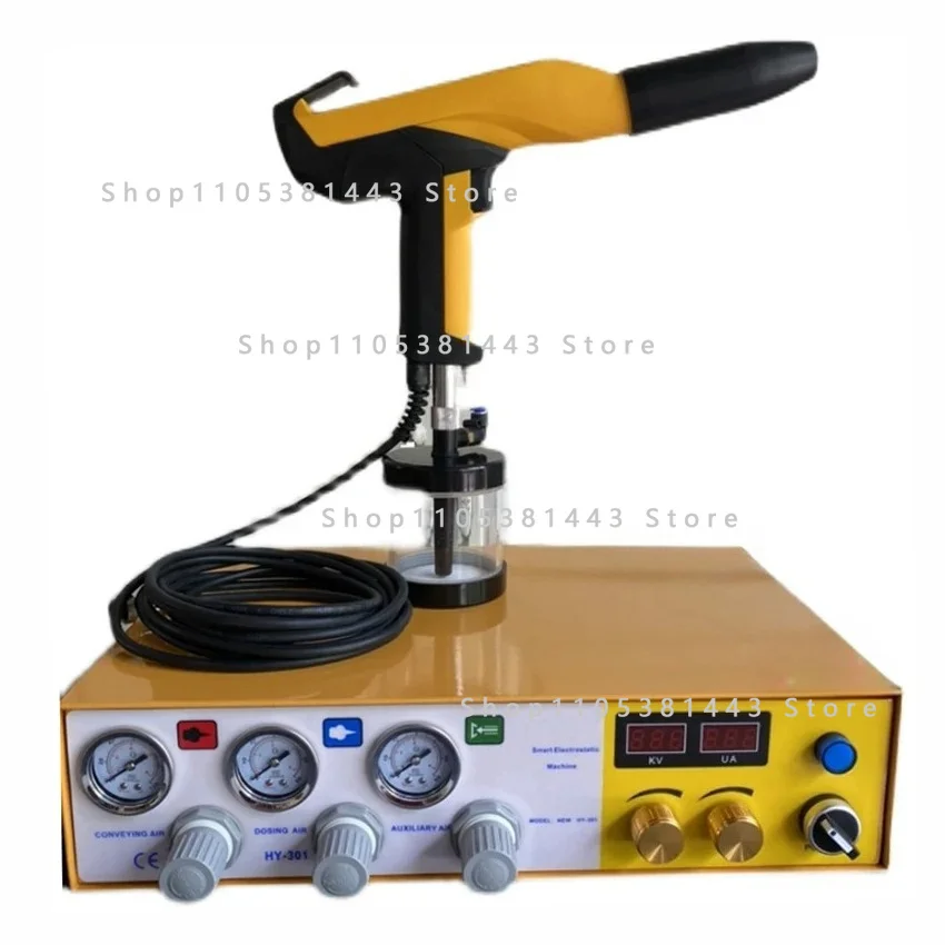 Laboratory Digital Display Electrostatic Powder Coating Spray Machine 220V Powder Coating Spraying Machine
