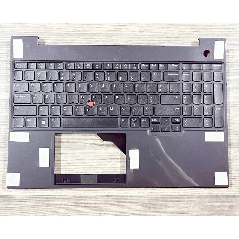 Imagem -04 - Tampa Traseira Lcd Tampa Traseira Palmrest Caixa Superior Bisel do Teclado Shell Inferior do Laptop Thinkpad E16 Gen 2023 5cb1l57748 Novo