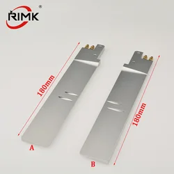 Good Quality CNC Aluminum Rudder Vane Dual Water Pickup Rudder Sheet Depth 180mm for RC Boat
