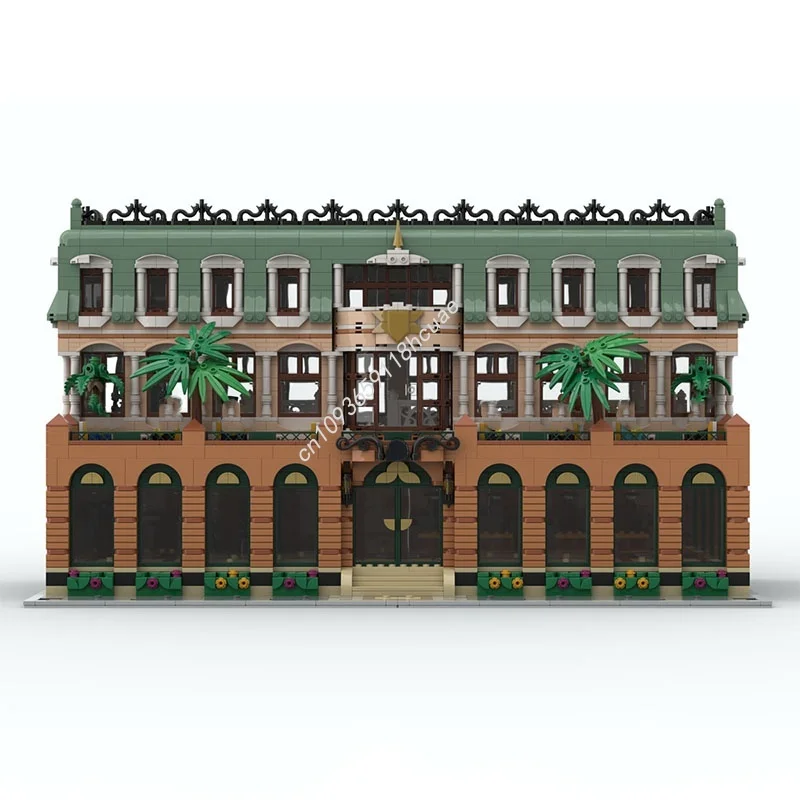 4332 pz MOC Grand Studgate Hotel Modulared Blocchi di Costruzione di Modello Assemblare Regalo Di Natale FAI DA TE Educazione Creativa Giocattolo di Mattoni Per Bambini