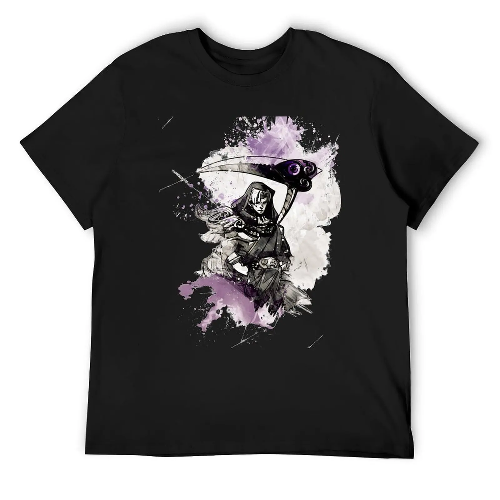 

Hades - Thanatos (Painting) T-Shirt animal prinfor boys vintage clothes Clothing t shirt men 100℅ cotton