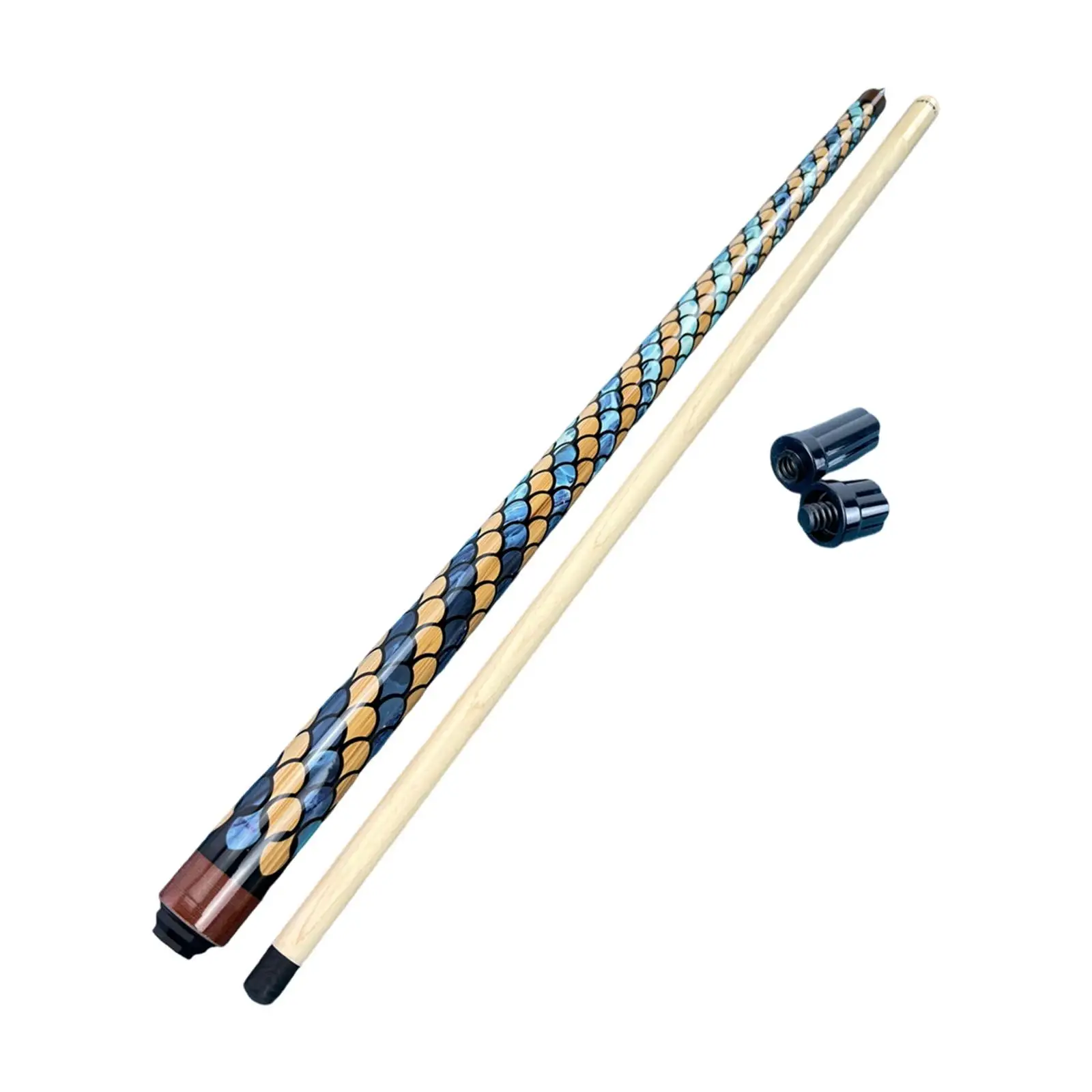 

Бильярдный кий с деревянной рукояткой и большим наконечником для разбивки и прыжков, для начинающих игроков в бильярд