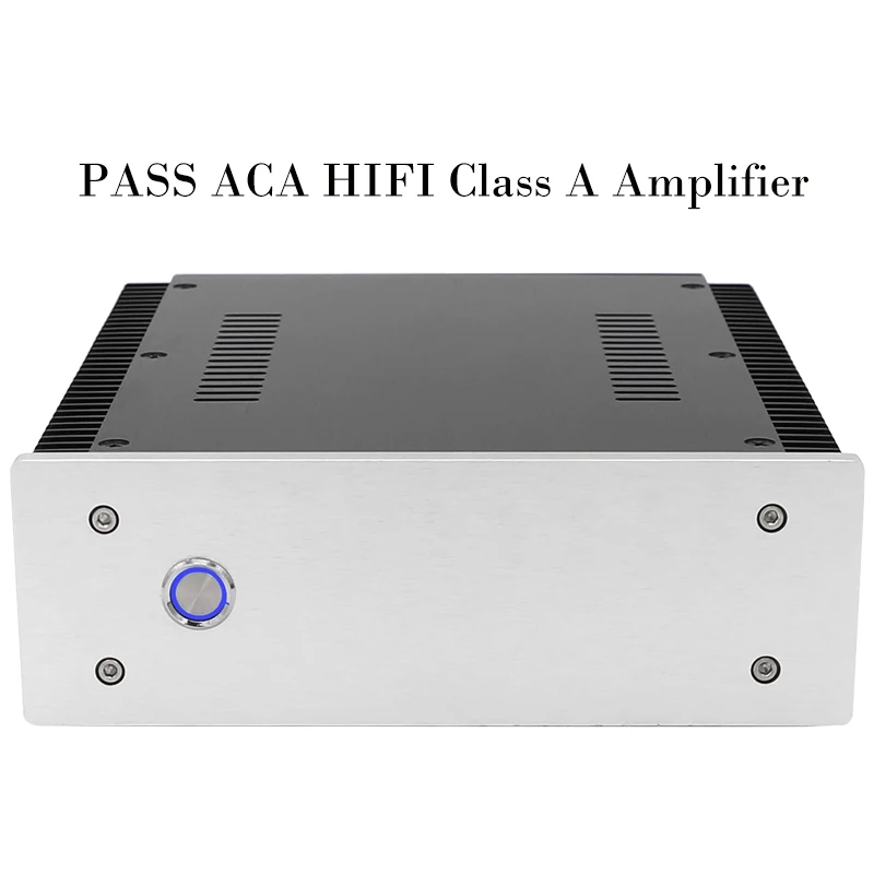 AIYIMA-AMPLIFICADOR DE POTENCIA SMSL PASS ACA, 5W + 5W * 2 estéreo de un solo extremo, Clase A, tubo FET + MOS, Audio Amp HiFi para el hogar