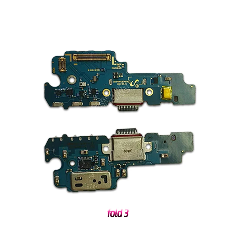 Original New USB Charging Port Connector For Samsung Galaxy Z Fold 2 3 4 Z Flip 3 4 Charging Plate Flex Cable