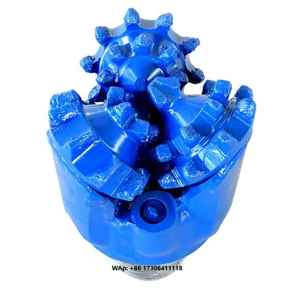 12 1/4 Inch IADC 127 Tricone Bits Milled Steel Tooth Roller Bits for Water Well Drilling Mining Machine Parts
