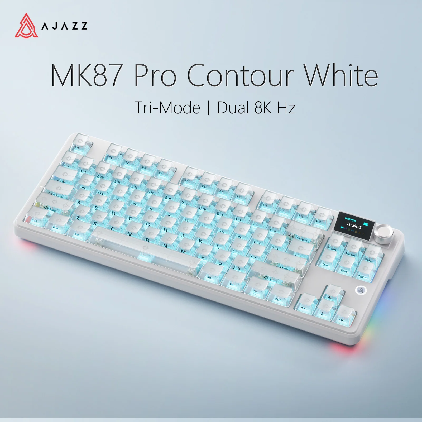 AJAZZ MK87PRO トリプルモード有線/Bluetooth/2.4Gゲーミング