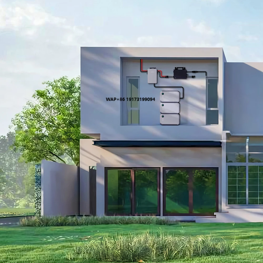 

Roof Ground Balcony Mounting Plug and Play On-grid Solar Power Generator System With Solar PV Panel Micro Inverter