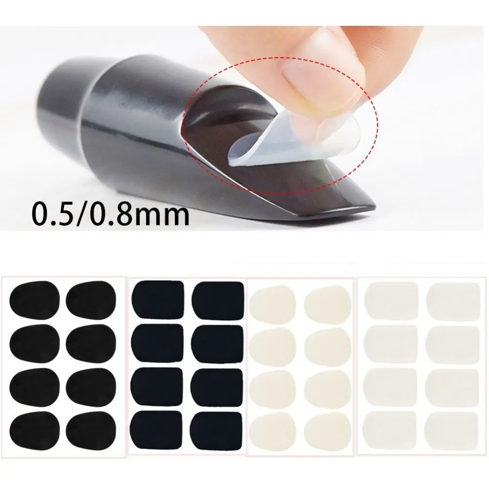 

Silicone Pads Sax Mouthpiece Patches 0.5mm/0.8mm Standard Sax Mouthpiece Cushion Clarinet Mouthpiece Patches