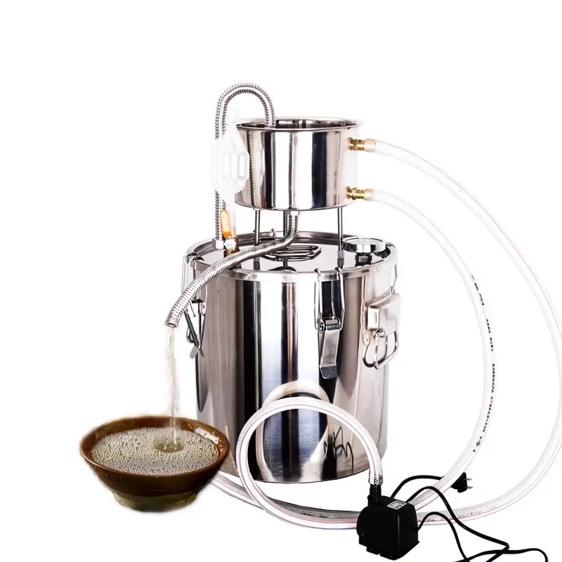 

304 Stainless Steel Home Brewing Equipment Machine Pure Dew Distilled Water teamed Wine One Small Roast