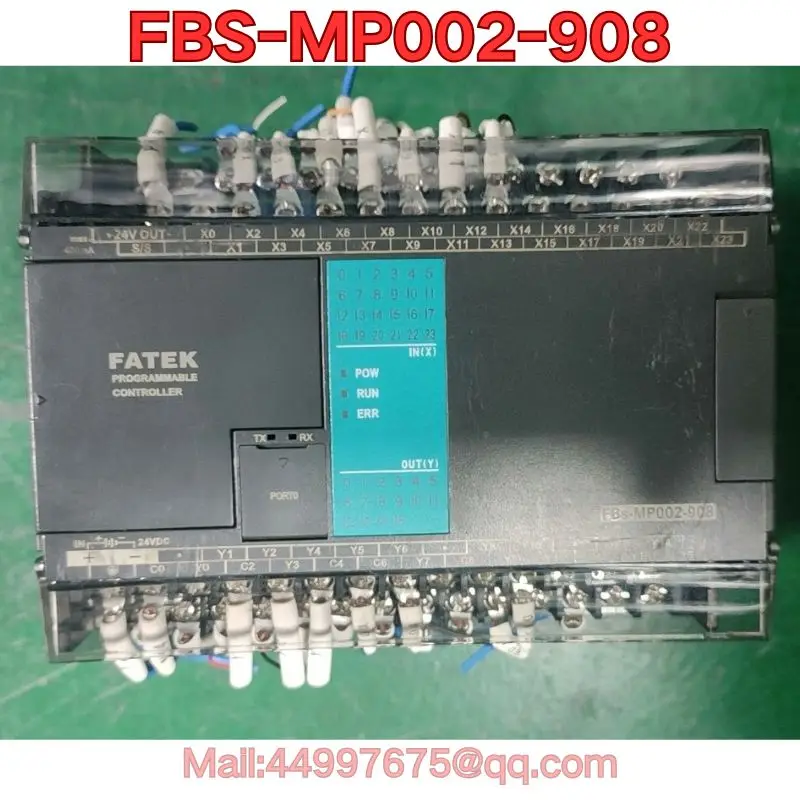 Second-hand FBS-MP002-908 PLC controller functional test is normal Latest prices for August 2026