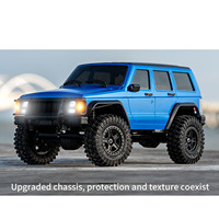 Gift 1/18 JJRC 4x4 RC Off Road Vehicle Radio Control Crawler Car C8809 Model 3 Speed 370 Brushed Motor 20A ESC Ready to Go Toy