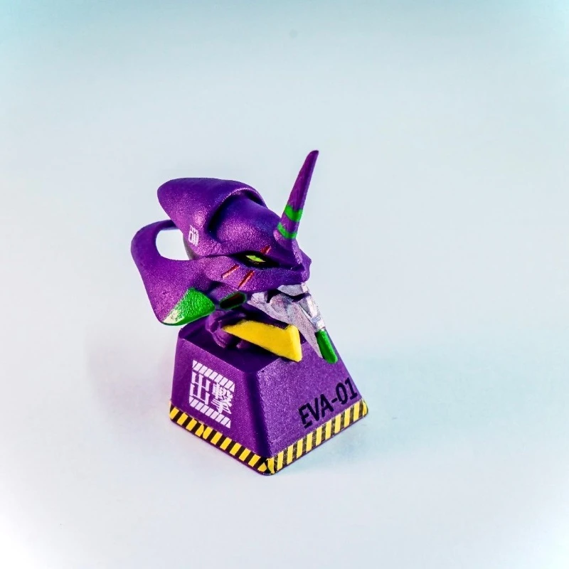 

EVA Anime Keycaps Resin Artisan Custom Point Keycaps Handmade Personalized Key Caps for Mechanical Keyboard Accessories Gifts