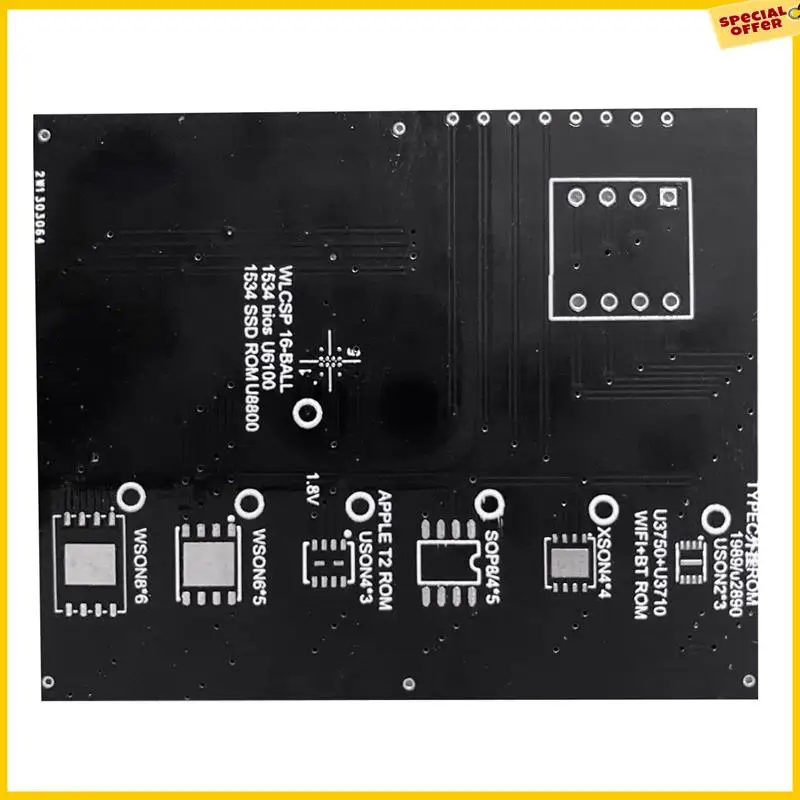 A25P T2 رقاقة القراءة والكتابة Bios المقبس ل Air T2 Ssd Rom Typec Rom حامل