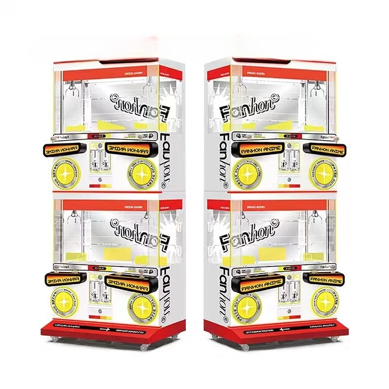 4-Person claw machine, advanced commercial arcade game, suitable for entertainment centers, commercial 4-person claw machine